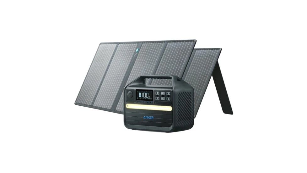 Anker 555 Solar Generator W/ Two Solar Panels