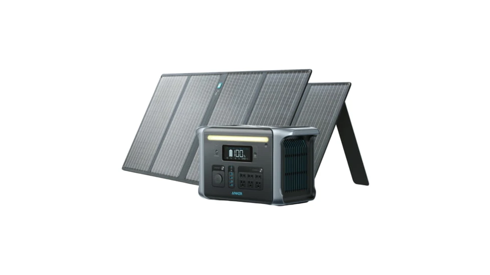 Anker 757 Solar Generator W/ Two Solar Panels