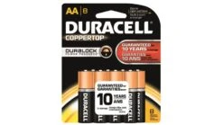 Duracell Coppertop AA Batteries