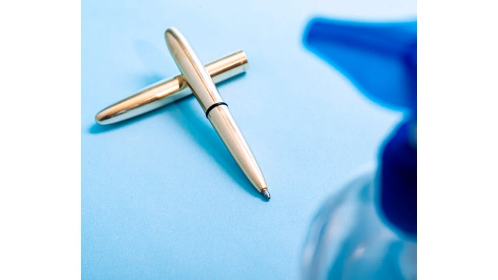 Fisher Space Pen 400 Raw Brass Bullet Pen - Image 10