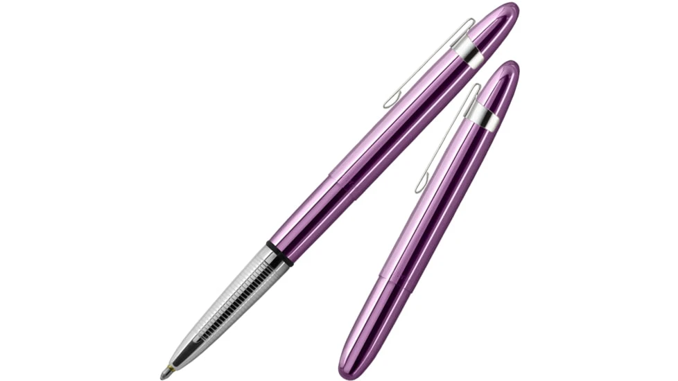 Fisher Space Pen Purple Passion Powder Coated With Clip - Image 6