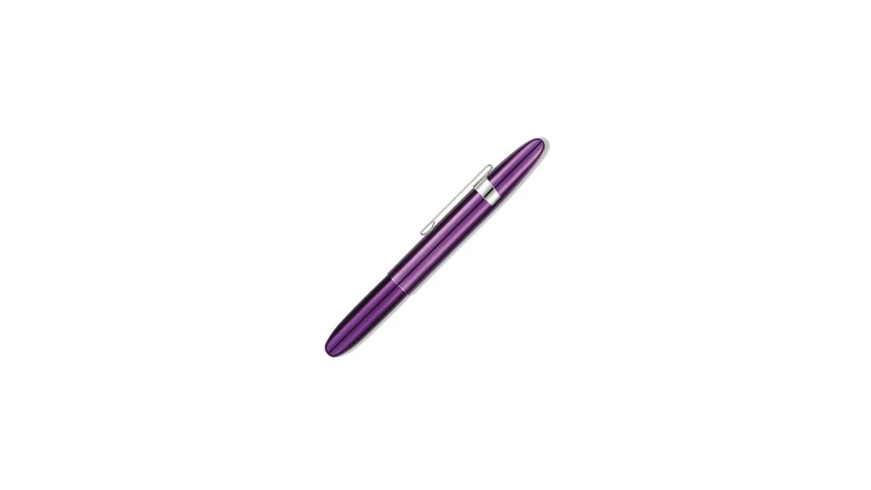 Fisher Space Pen Purple Passion Powder Coated With Clip - Image 2
