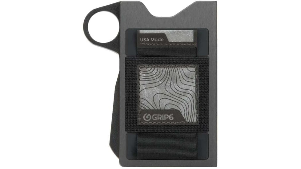Grip6 Aluminum Loop Wallet Builder W/Black Wingman