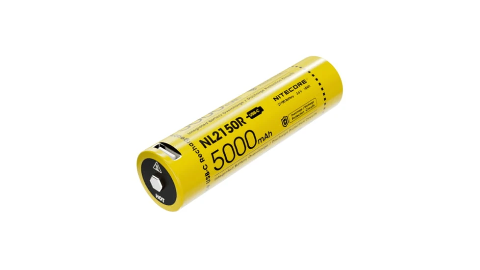 Nitecore NL2150R 21700 5000mAh USB-C Rechargeable Li-ion Battery