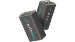 Pale Blue Earth Pale Blue Smart Lithium Ion USB Rechargeable 9V Batteries